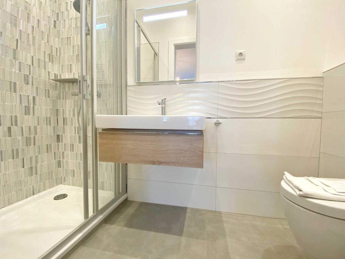 Villa Jenny - Ferienappartement 1 mit Meerblick Sassnitz Eksteriør billede